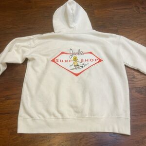 Jack's Surf Shop White Hoodie